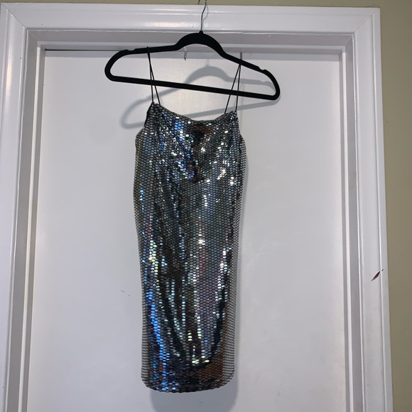 Topshop PETITE Dresses & Skirts - Topshop Petite Mirror Ball Dress